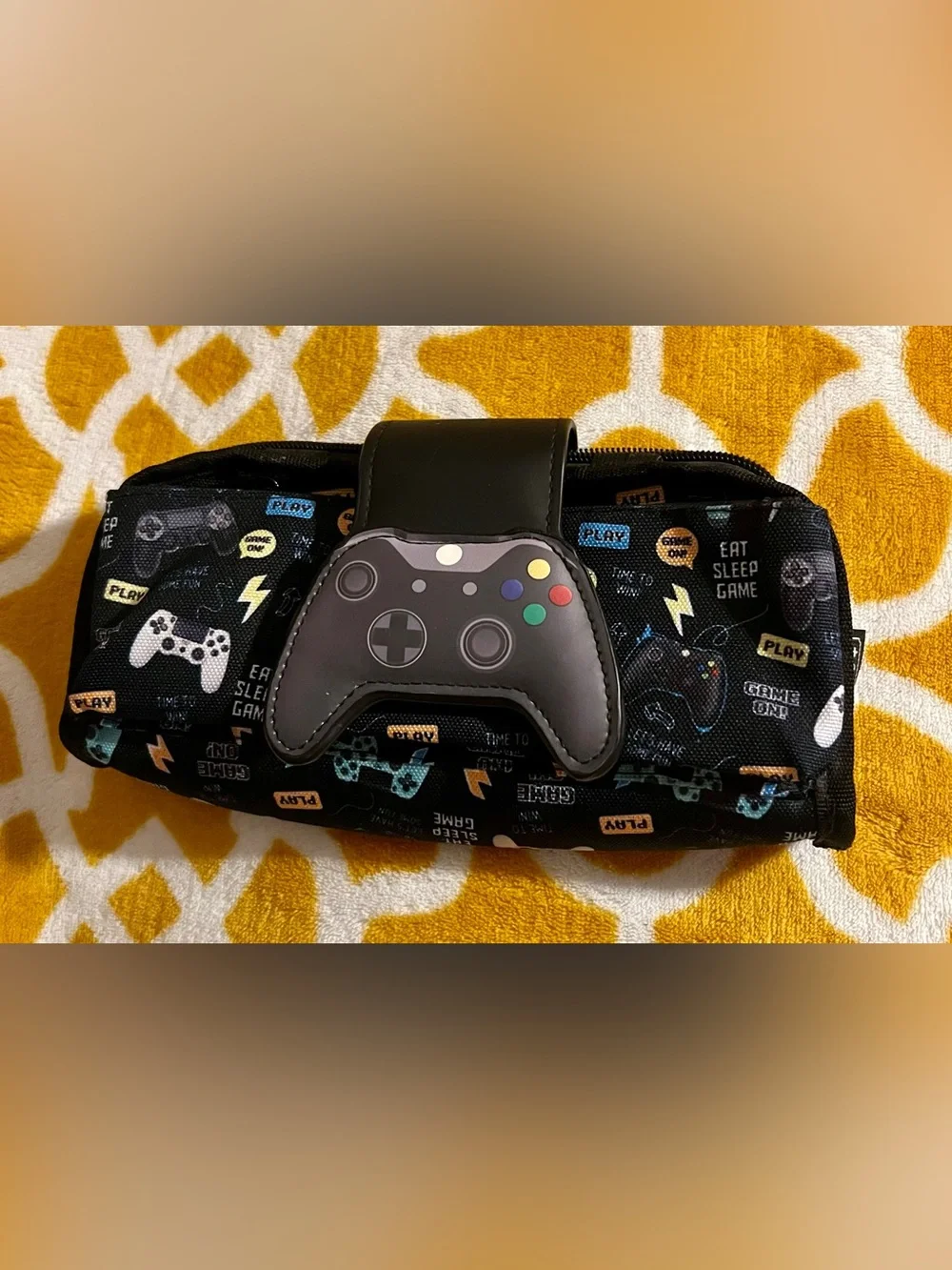 Pen+Gear Video Game Controller Print Zippered Pencil/Pen Case Pouch